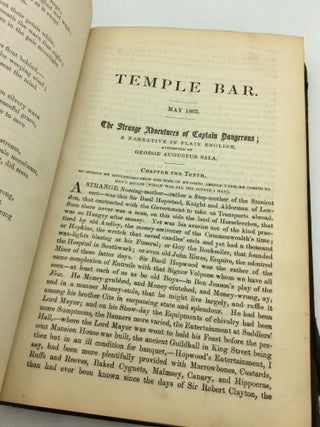 TEMPLE BAR A London Magazine for Town and Country Readers - Volume V April 1862 - July 1862