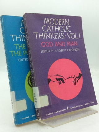 Item #213065 MODERN CATHOLIC THINKERS - 2 Volumes. ed A. Robert Caponigri