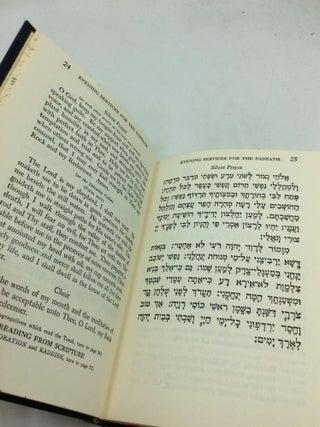THE UNION PRAYERBOOK FOR JEWISH WORSHIP Parts I-II