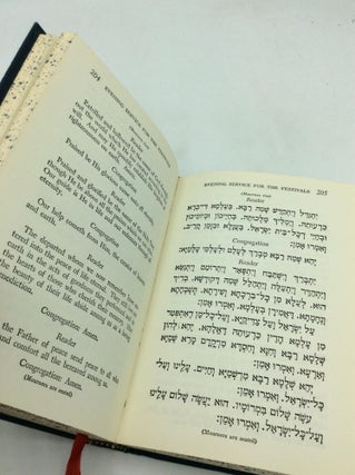 THE UNION PRAYERBOOK FOR JEWISH WORSHIP Parts I-II