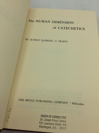 THE HUMAN DIMENSION OF CATECHETICS