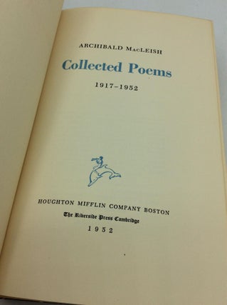 COLLECTED POEMS 1917-1952