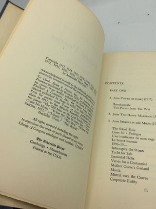 COLLECTED POEMS 1917-1952