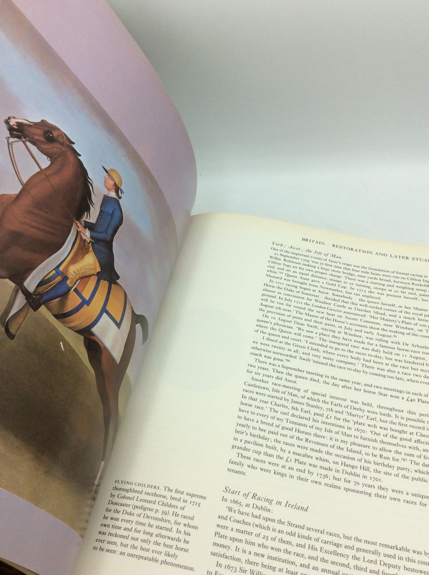 THE HISTORY OF HORSE RACING | Roger Longrigg | First American Edition