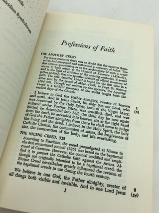 THE CHURCH TEACHES: Documents of the Church in English Translation