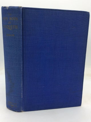Item #213845 THE NEW BOOK OF ETIQUETTE. Lillian Eichler