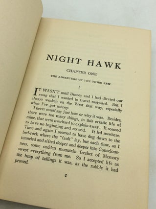 NIGHT HAWK: A Novel
