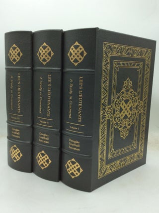 Item #213999 LEE'S LIEUTENANTS: A Study in Command Volumes 1-3. Douglas Southall Freeman