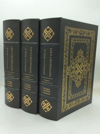 Item #213999 LEE'S LIEUTENANTS: A Study in Command Volumes 1-3. Douglas Southall Freeman