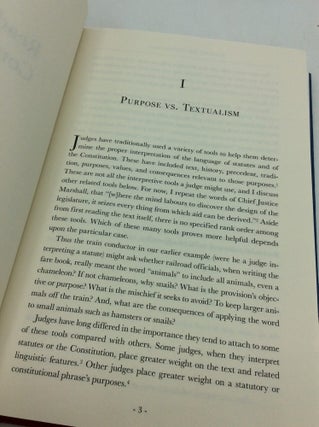 READING THE CONSTITUTION: Why I Chose Pragmatism, Not Textualism