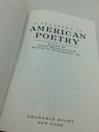 A TREASURY OF AMERICAN POETRY