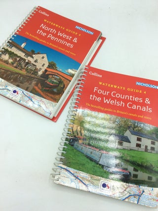 NICHOLSON WATERWAYS OF BRITAIN GUIDES - Lot of 9