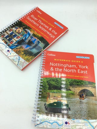 NICHOLSON WATERWAYS OF BRITAIN GUIDES - Lot of 9