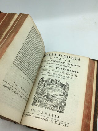 LA HISTORIA D'ITALIA Volumes I-II