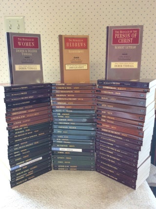 Item #215271 THE BIBLE SPEAKS TODAY SERIES: Old Testament, New Testament and Bible Themes - 72...