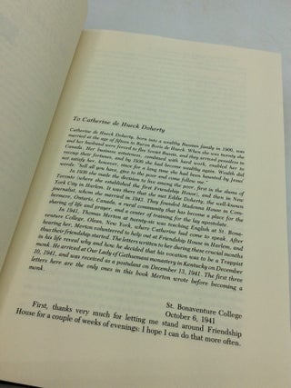 THE HIDDEN GROUND OF LOVE: The Letters of Thomas Merton on Religious Experience and Social Concerns