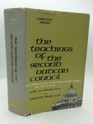 Item #215548 THE TEACHINGS OF THE SECOND VATICAN COUNCIL