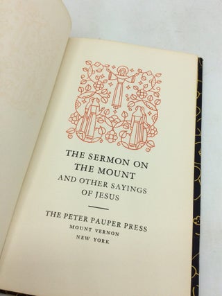 THE SERMON ON THE MOUNT And Other Sayings of Jesus from the King James Version of the Holy Bible