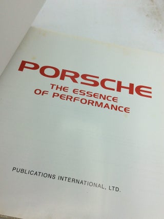 PORSCHE: The Essence of Performance