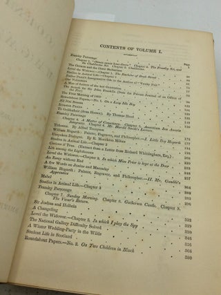 THE CORNHILL MAGAZINE Volume 1 (January - June 1860)