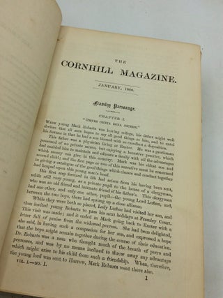 THE CORNHILL MAGAZINE Volume 1 (January - June 1860)