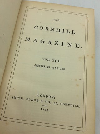 THE CORNHILL MAGAZINE Volume 13 (January - June 1866)
