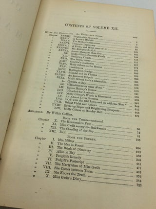 THE CORNHILL MAGAZINE Volume 12 (July - December 1865)