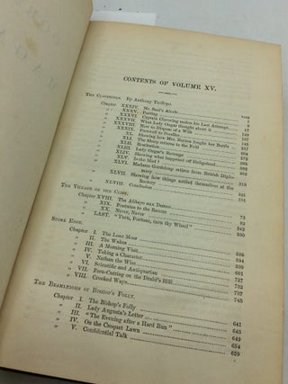 THE CORNHILL MAGAZINE Volume 15 (January - June 1867)