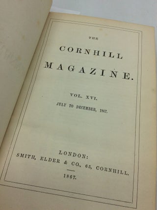 THE CORNHILL MAGAZINE Volume 16 (July - December 1867)