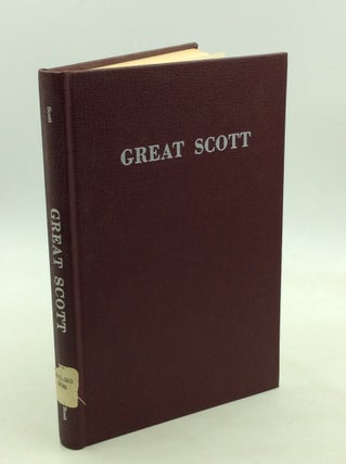 Item #27741 GREAT SCOTT: Ernest Lyman Scott's Work with Insulin in 1911. Aleita Hopping Scott