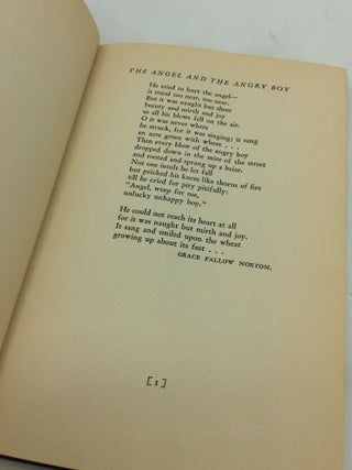 FROM THE FOUR WINDS: Selected Poems of "Spirit," a Magazine of Poetry.