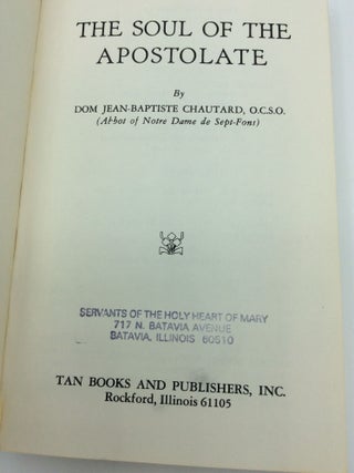 THE SOUL OF THE APOSTOLATE