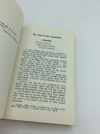 THE SOUL OF THE APOSTOLATE