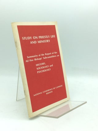 Item #300189 STUDIES ON PRIESTLY LIFE AND MINSTRY. National Conference of Catholic Bishops