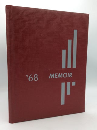 Item #300278 THE 1968 MEMOIR: NEW KNOXVILLE SCHOOL YEARBOOK. New Knoxville High School