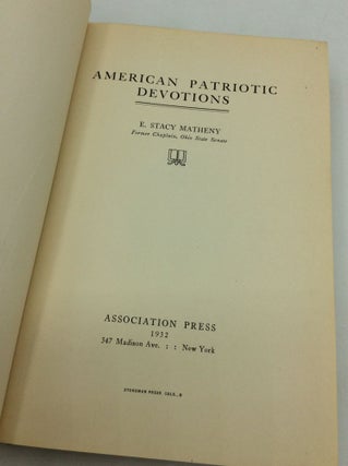 AMERICAN PATRIOTIC DEVOTIONS