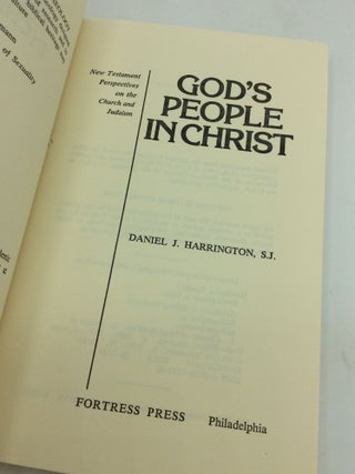 GOD'S PEOPLE IN CHRIST: New Testament Perspectives on the Church and Judaism