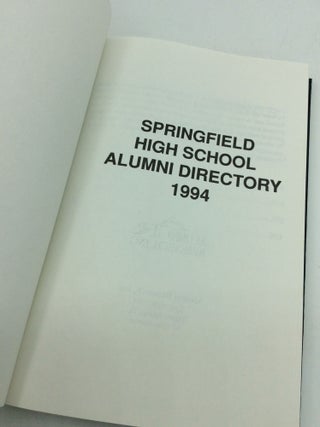 SPRINGFIELD HIGH SCHOOL ALUMNI DIRECTORY 1994
