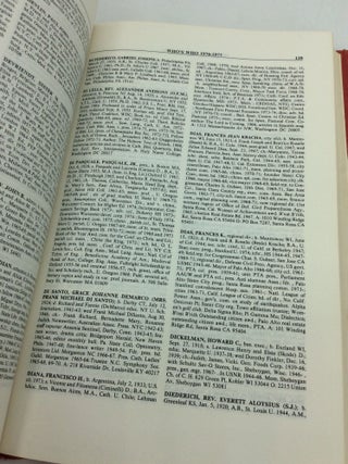 THE AMERICAN CATHOLIC WHO'S WHO: Bicentennial Edition 1976-1977