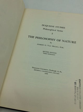 THE PHILOSOPHY OF NATURE