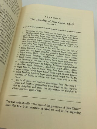 THE WORD OF SALVATION: Translation and Explanation of I. The Gospel According to Saint Matthew and II. The Gospel According to Saint Mark