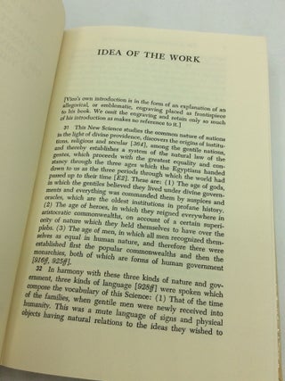 THE NEW SCIENCE OF GIAMBATTISTA VICO