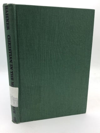 Item #312488 CHRISTIAN IN THE MARKET PLACE. Karl Rahner
