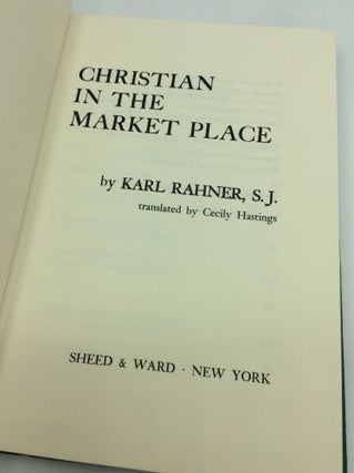 CHRISTIAN IN THE MARKET PLACE