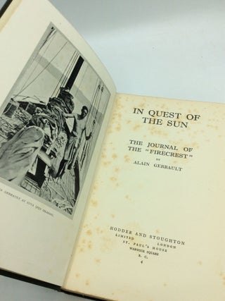 IN QUEST OF THE SUN: The Journal of the "Firecrest"