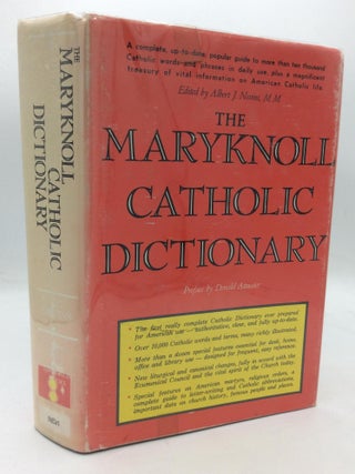 Item #313160 THE MARYKNOLL CATHOLIC DICTIONARY. ed Albert J. Nevins