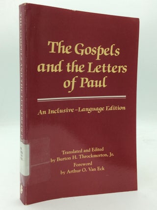 Item #313279 THE GOSPELS AND THE LETTERS OF PAUL: An Inclusive-Language Edition. ed Burton H....
