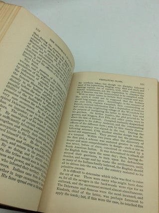 HISTORY OF THE CONSPIRACY OF PONTIAC and the War of the North American Tribes Against the English Colonies after the Conquest of Canada