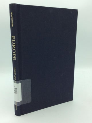 Item #313703 EUROPE TODAY AND TOMORROW: Addressing the Fundamental Issues. Joseph Cardinal...