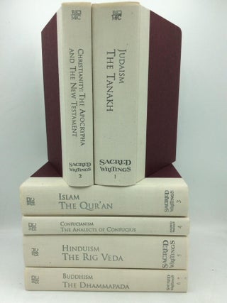 Item #313741 SACRED WRITINGS: Judaism, Christianity, Islam, Confucianism, Hinduism & Buddhism,...